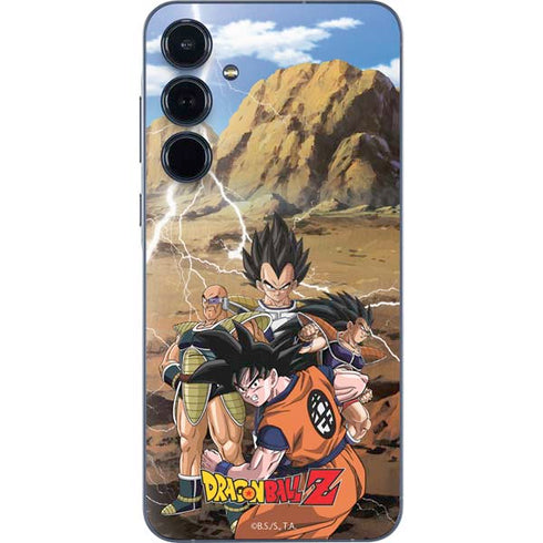 Dragon Ball Z Goku Versus Saiyans Galaxy A55 5G Skin